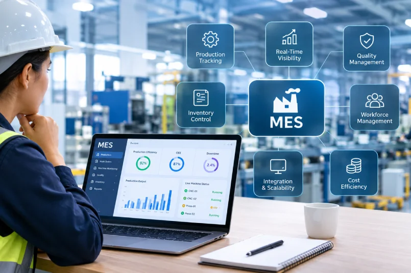mes software buying guide what to look for when comparing manufacturing execution systems